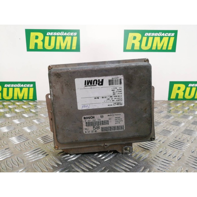 Recambio de centralita motor uce para peugeot 106 (s2) kid referencia OEM IAM 9631528780 0261204788 