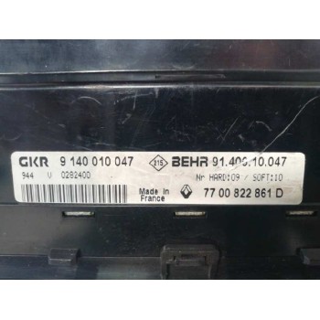 Recambio de mando climatizador para renault laguna (b56) 1.8 anade referencia OEM IAM 7700822861D  