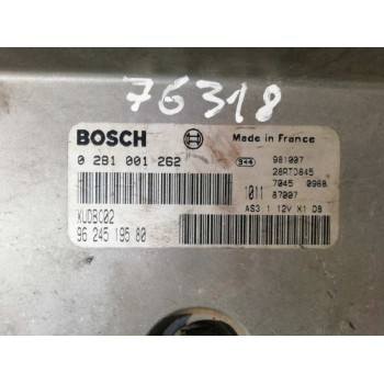 Recambio de centralita motor uce para peugeot 406 berlina (s1/s2) sldt referencia OEM IAM 9624519580 0281001262 