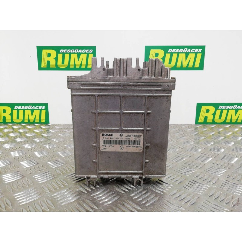 Recambio de centralita motor uce para renault laguna (b56) 1.9 dti rt referencia OEM IAM 7700105952 0281001766 7700114354