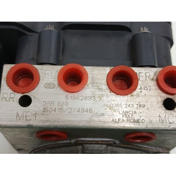 Recambio de abs para fiat fiorino adventure sx kombi referencia OEM IAM 0265243769  