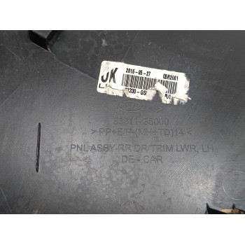 Recambio de guarnecido puerta trasera izquierda para kia niro drive referencia OEM IAM 83311G5000  