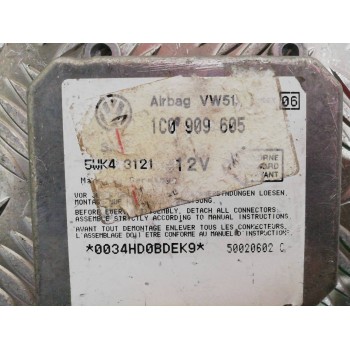Recambio de centralita airbag para volkswagen sharan (7m6/7m9) advance referencia OEM IAM 1C0909605 5WK43121 