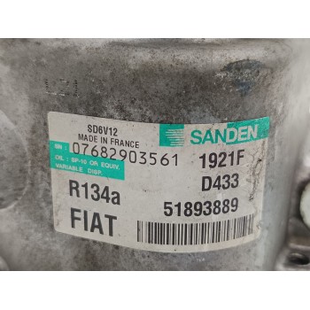Recambio de compresor aire acondicionado para fiat fiorino adventure sx kombi referencia OEM IAM 51893889  
