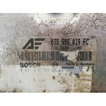 Recambio de centralita motor uce para volkswagen sharan (7m6/7m9) comfortline referencia OEM IAM 038906019FC 0281010751 