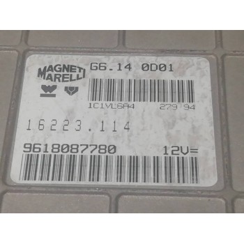 Recambio de centralita motor uce para peugeot 306 berlina 3/5 puertas (s1) graffic referencia OEM IAM 9618087780 16223114 