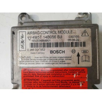 Recambio de centralita airbag para ford focus berlina (cap) ambiente (d) referencia OEM IAM 4M5T14B056BJ 650034866001 0285001552
