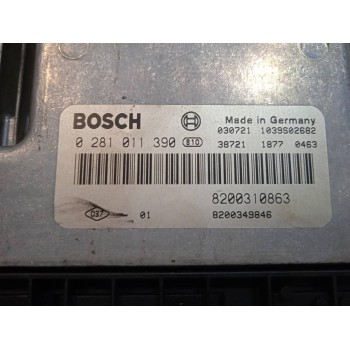 Recambio de centralita motor uce para renault megane ii berlina 5p dynamique referencia OEM IAM 8200310863  