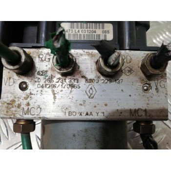 Recambio de abs para renault clio ii fase ii (b/cb0) authentique referencia OEM IAM 8200229137 0265231333 0265800335