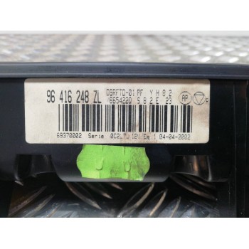 Recambio de mando climatizador para peugeot 406 berlina (s1/s2) srdt referencia OEM IAM 96416248ZL 69370002 665422Q