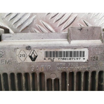 Recambio de centralita motor uce para renault twingo (co6) 1.2 (c066/67/68) referencia OEM IAM 7700107197 7700105560 