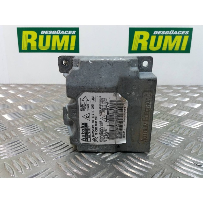 Recambio de centralita airbag para citroën c4 berlina exclusive referencia OEM IAM 9662643680 603725800 