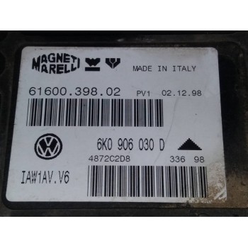 Recambio de centralita motor uce para seat ibiza (6k) cl referencia OEM IAM 6K0906030D 6160039802, IAW1AVV6 