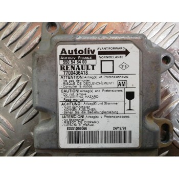 Recambio de centralita airbag para renault megane i berlina hatchback (ba0) 1.4e rl referencia OEM IAM 7700436418 550548400 