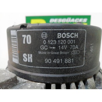 Recambio de alternador para opel vectra b berlina básico referencia OEM IAM 0123120001 90491881 