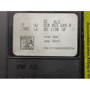 Recambio de modulo electronico para volkswagen passat berlina (3c2) advance referencia OEM IAM 3C0953549A  