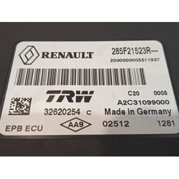 Recambio de modulo electronico para renault scenic iii dynamique referencia OEM IAM 285F21523R  