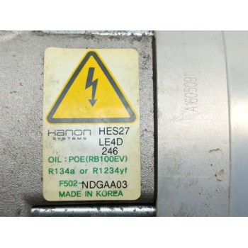 Recambio de compresor aire acondicionado para kia niro drive referencia OEM IAM NDGAA03  