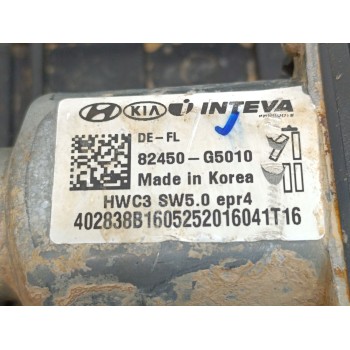 Recambio de elevalunas delantero izquierdo para kia niro drive referencia OEM IAM 82450G5010  