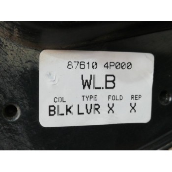 Recambio de retrovisor izquierdo para hyundai i20 style referencia OEM IAM 876104P000  