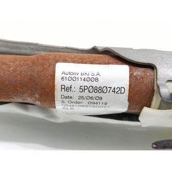 Recambio de airbag cortina delantero derecho para seat altea (5p1) stylance / style referencia OEM IAM 5P0880742D  