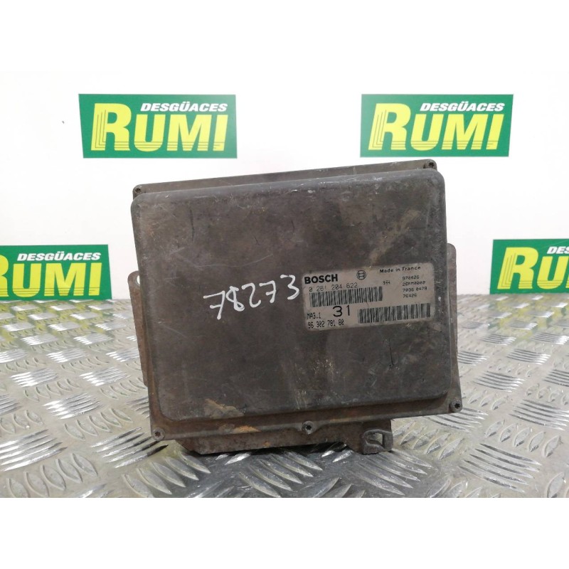 Recambio de centralita motor uce para citroën saxo 1.1 sx referencia OEM IAM 9630278180 0261204622 