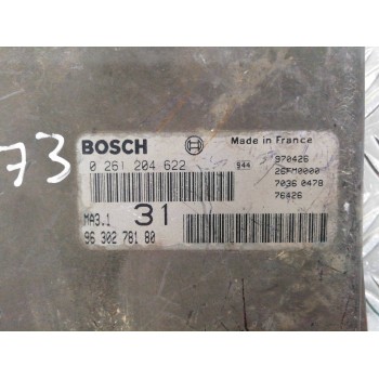 Recambio de centralita motor uce para citroën saxo 1.1 sx referencia OEM IAM 9630278180 0261204622 