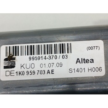 Recambio de elevalunas trasero izquierdo para seat altea (5p1) stylance / style referencia OEM IAM 1K0959703AE  
