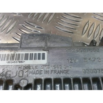 Recambio de centralita motor uce para citroën zx 1.6 armonia referencia OEM IAM 9624537880 216154207 