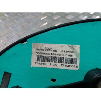 Recambio de cuadro instrumentos para peugeot 206 berlina gt referencia OEM IAM 9645096180  