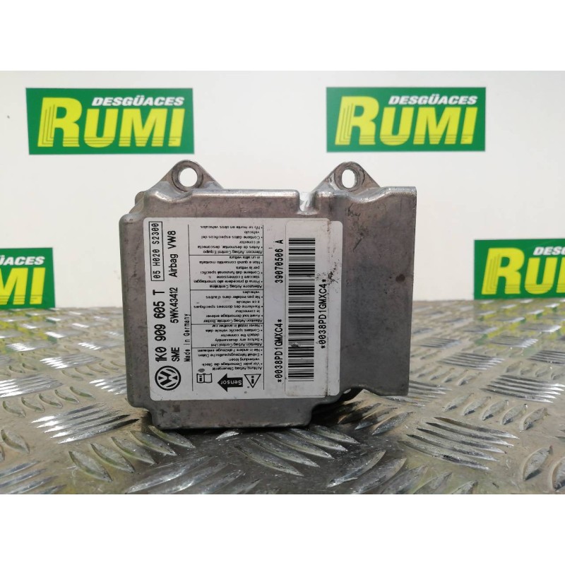 Recambio de centralita airbag para volkswagen golf v berlina (1k1) conceptline (e) referencia OEM IAM 1K0909605T 5WK43412 