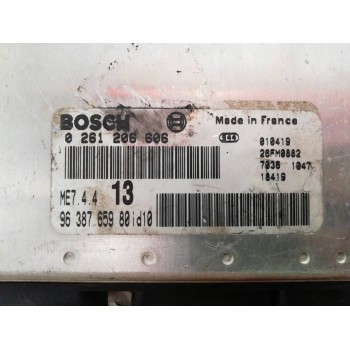 Recambio de centralita motor uce para citroën xsara berlina 1.6 16v chrono referencia OEM IAM 9638765980 0261206606 