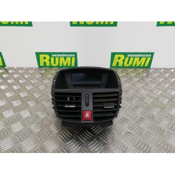 Recambio de pantalla multifuncion para peugeot 207 confort referencia OEM IAM 967665538001 9676655380 NS12628456
