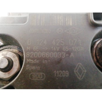 Recambio de alternador para renault clio iii business referencia OEM IAM 0124425071 8200660033A 