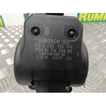 Recambio de potenciometro pedal para peugeot 207 confort referencia OEM IAM 9671433680 0280755174 86ET008884403D