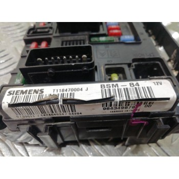 Recambio de caja reles / fusibles para citroën c3 1.4 hdi exclusive referencia OEM IAM 96434987800 96434987800 BSMB4