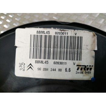 Recambio de servofreno para peugeot 207 confort referencia OEM IAM 9688424480  