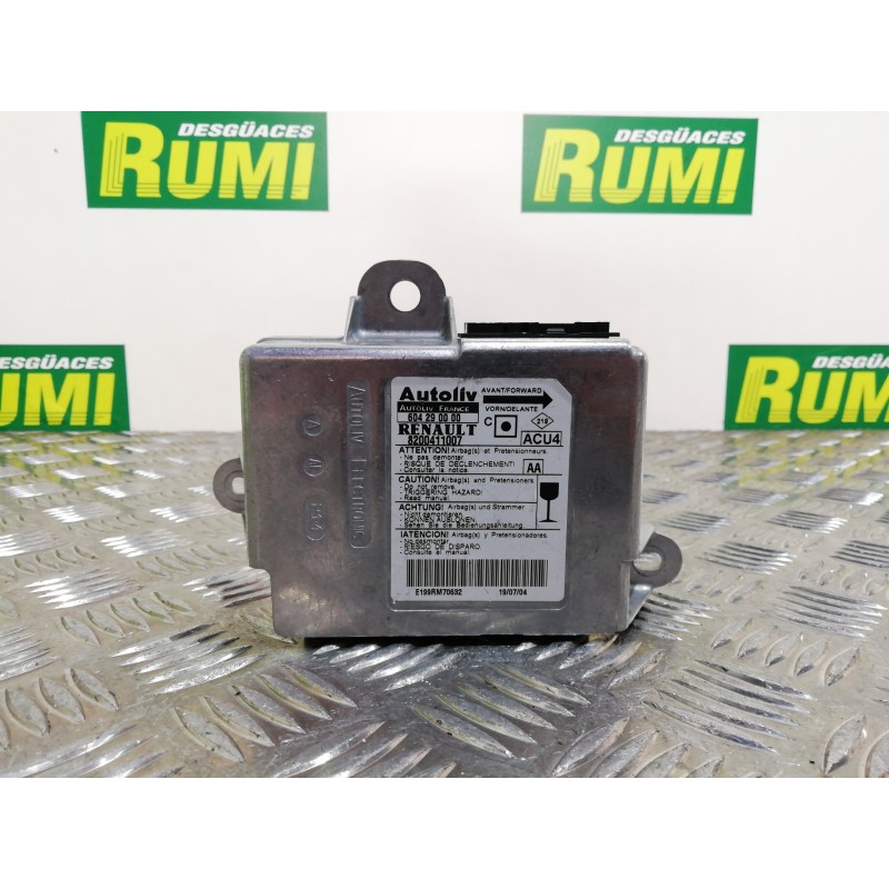 Recambio de centralita airbag para renault megane ii berlina 5p authentique referencia OEM IAM 8200411007 604290000 