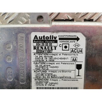 Recambio de centralita airbag para renault megane ii berlina 5p authentique referencia OEM IAM 8200411007 604290000 