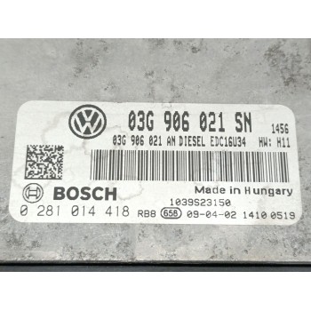 Recambio de centralita motor uce para seat altea (5p1) stylance / style referencia OEM IAM 03G906021SN  