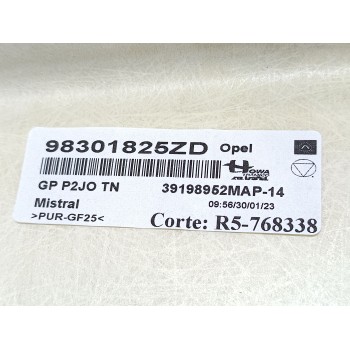 Recambio de techo interior para opel corsa f gs line referencia OEM IAM 98301825ZD  