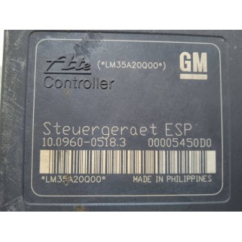 Recambio de abs para opel astra h berlina elegance referencia OEM IAM 13157578 10020601284 10096005183