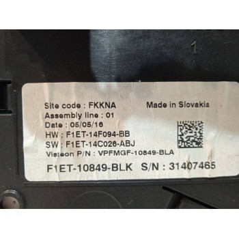 Recambio de cuadro instrumentos para ford focus turn. business referencia OEM IAM F1ET10849BLK  