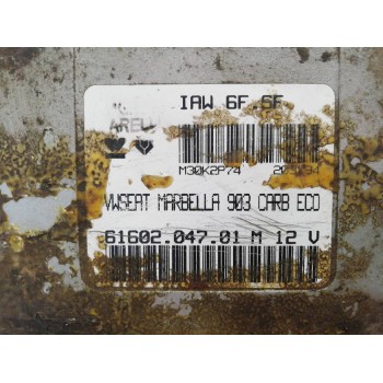 Recambio de centralita motor uce para seat marbella ce referencia OEM IAM 6160204701M  