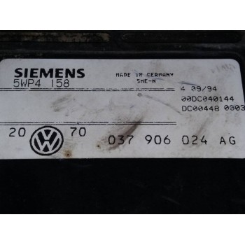 Recambio de centralita motor uce para seat ibiza (6k) gti (1997) referencia OEM IAM 037906024AG 5WP4158 