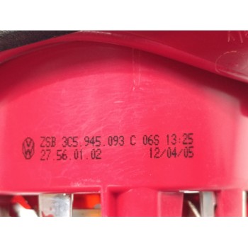 Recambio de piloto trasero izquierdo interior para volkswagen passat berlina (3c2) advance referencia OEM IAM 3C5945093C  