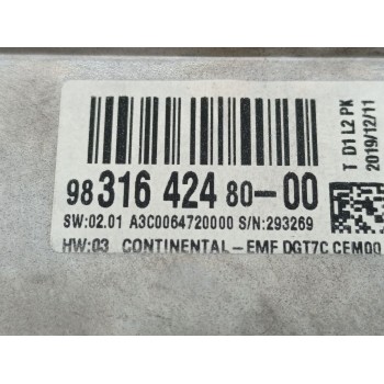 Recambio de pantalla multifuncion para citroën c-elysée shine referencia OEM IAM 9831642480  