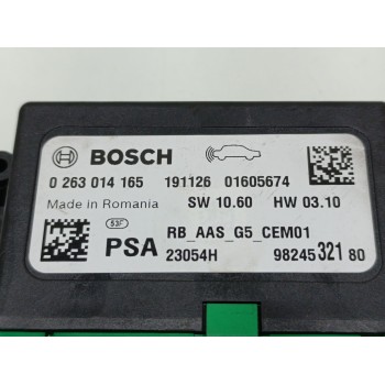 Recambio de modulo electronico para citroën c-elysée shine referencia OEM IAM 0263014165  
