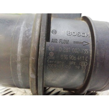 Recambio de caudalimetro para volkswagen golf vi (5k1) advance referencia OEM IAM 03G906461C 0281002735 