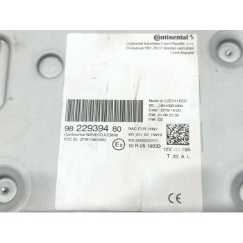 Recambio de sistema audio / radio cd para citroën c-elysée shine referencia OEM IAM 9822939480  